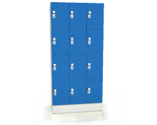 Premium lockers with twelve lockable boxes ALFORT AD 1920 x 900 x 520